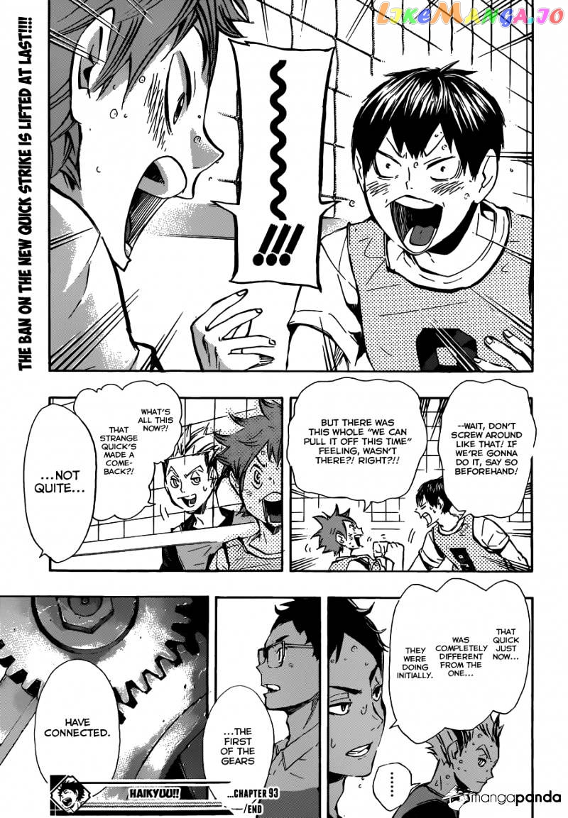 Haikyuu!!, Chapter 93 image 20
